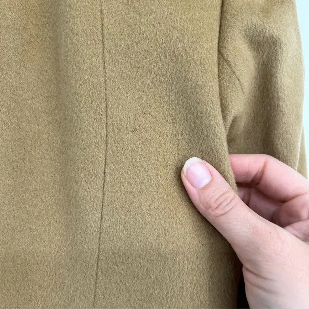 NWT‎ *Flawed* Talbots 100% Wool Camel Colored Blazer Size 10P